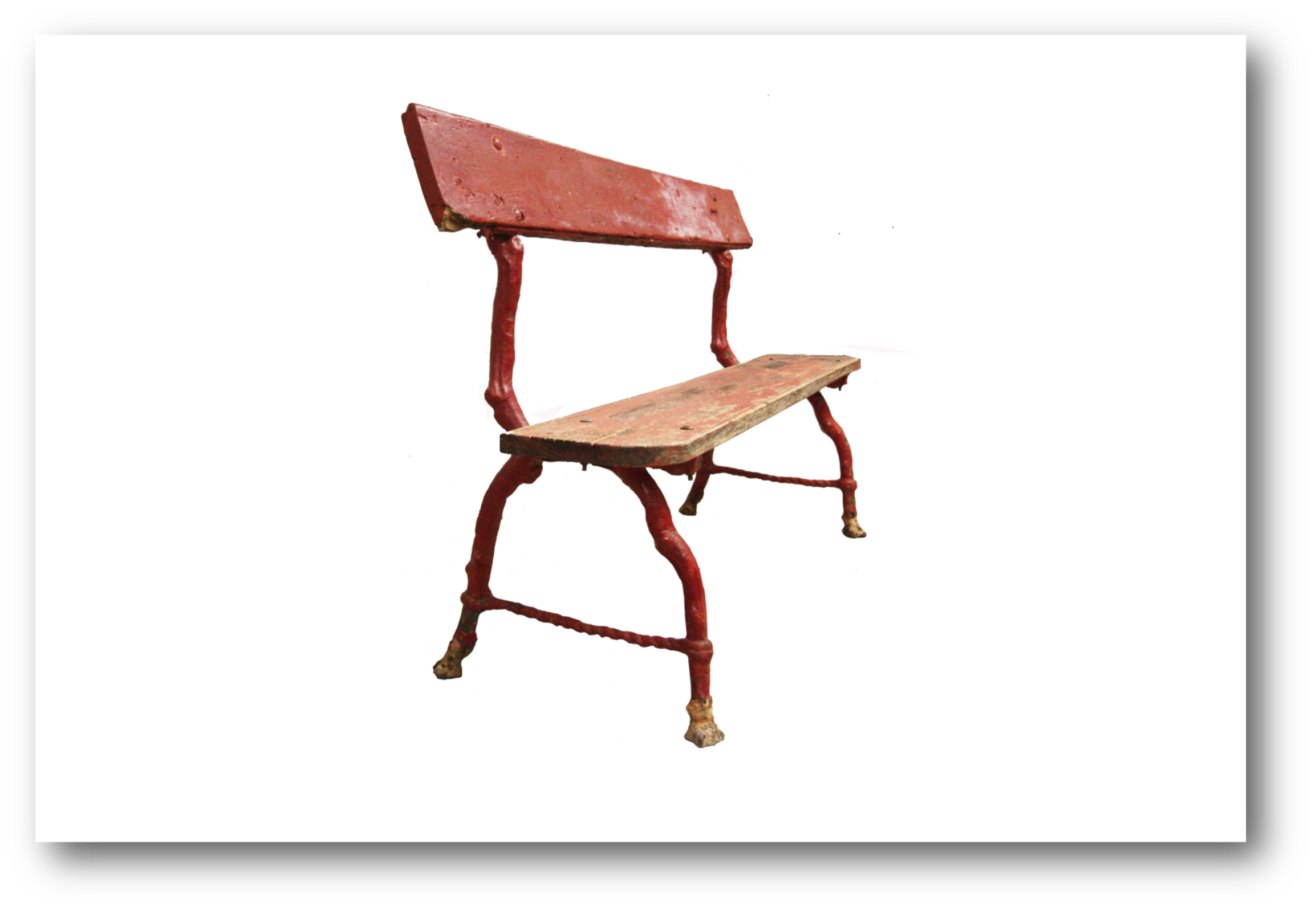 Objeto do mês de setembro - "Banco do Jardim Público do Calvário/ Penafiel"